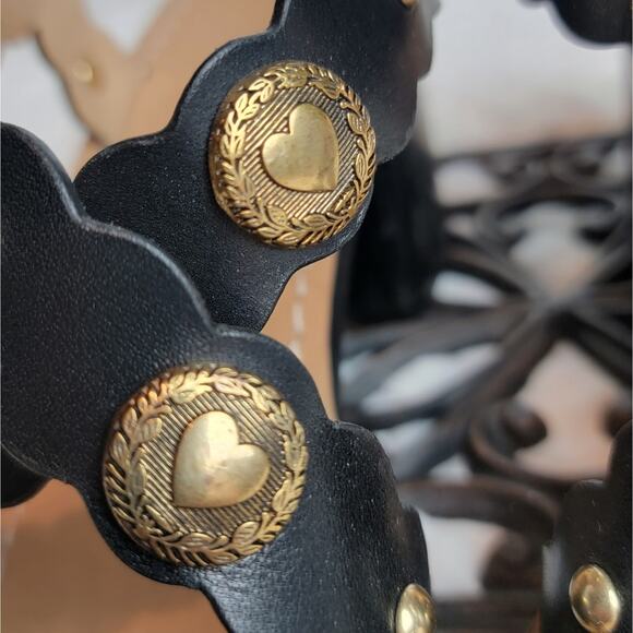 NIB Sandro Susie Gladiator Sandals in Black, Sz 38 / US 7 - Picture 9 of 12